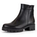 Stiefelette GABOR Gr. 39, schwarz Damen Schuhe Blockabsatz, Winterstiefel, Chunky-Boots mit Innenreißverschluss