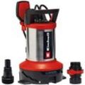 Schmutzwasserpumpe EINHELL "GE-DP 7535 N LL ECO", rot, B:24,6cm H:36,8cm L:32cm, Pumpen, 750 W