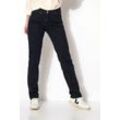 Straight-Jeans TONI "Perfect Shape Straight", Damen, Gr. 19, K-Gr, blau (dunkelblau), Denim/Jeans, Obermaterial: 93% Baumwolle, 5% Polyester, 2% Elasthan, casual, straight fit, Jeans