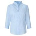 Bluse 3/4-Arm Peter Hahn blau