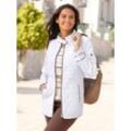 Steppjacke CASUAL LOOKS, Damen, Gr. 36, beige (ecru), 100% Polyester, Wattierung:100% Polyester, unifarben, Langarm, Jacken