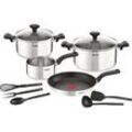 TEFAL C973SB Comfort Max 11-tlg. Kochgeschirr-Set Edelstahl