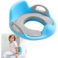 Yardin - Kinder Toilettensitz Baby Sitz Töpfchentrainer wc Aufsatz Potty Training Toilettentrainer mit Anti-Rutsch, Griffe und Rückenlehne Geeignet