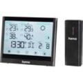 Hama - Wetterstation 186421, Full Touch, schwarz