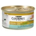 Gourmet Gold Mousse mit Kabeljau und Karotten Purina 85 Gramm