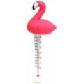 Schwimmendes Pool-Thermometer, Flamingo-Thermometer, Wasserthermometer, langlebiges Pool-Thermometer, Cartoon-Teich-Temperaturmonitor