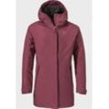 Parka SCHÖFFEL "Hiking Parka Style Froda WMS" Gr. 36, pink (3825, pink), Damen, Oberstoff : 100% Polyester (Membran: Polyester) Futter : 100% Polyester, Jacken