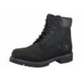 Schnürboots TIMBERLAND "6 inch Premium FTB", Gr. 40, schwarz (schwarz, nubuck), Nubukleder, sportlich, Schuhe, Winterstiefel, Schnürstiefel, Winterschuhe, wasserdicht