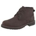 Schnürboots TIMBERLAND "Larchmont II WP Chukka", Gr. 40, braun (dunkelbraun), Leder, sportlich, Schuhe, Winterstiefel, Schnürstiefel, Winterschuhe, wasserdicht