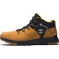 Schnürboots TIMBERLAND "SPRINT TREKKER MID LACE UP WATERPROOF SNEAKER", Gr. 40, gelb (wheat, schwarz), Synthetik, Leder, sportlich, Schuhe, Winterstiefel, Schnürstiefel, Winterschuhe, wasserdicht