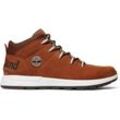 Schnürboots TIMBERLAND "SPRINT TREKKER MID LACE UP SNEAKER" Gr. 40, braun (rostbraun), Leder, Schuhe, Winterschuhe, Sneakerboots, Winterboots