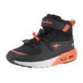 Sneaker KANGAROOS "KX-Hydro" Gr. 28, orange (schwarz, orange) Schuhe Sneakerboot, Winterschuh, wasserdicht