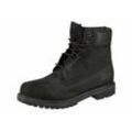 Schnürboots TIMBERLAND "Timberland Premium 6 INCH LACE UP" Gr. 36, schwarz (schwarz, nubuck), Leder, Schuhe, Winterstiefel, Schnürstiefel, Winterschuhe, wasserdicht