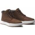 Schnürboots TIMBERLAND "MAPLE GROVE MID LACE UP SNEAKER" Gr. 40, braun (dunkelbraun), Leder, Schuhe, Winterschuhe, Sneakerboots, Winterboots