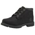 Schnürboots TIMBERLAND "Nellie Chukka Double" Gr. 37,5, schwarz, Nubukleder, Schuhe, Winterstiefel, Schnürstiefel, Winterschuhe, wasserdicht