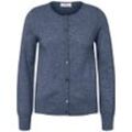 Strickjacke aus 100% Premium-Kaschmir Peter Hahn Cashmere blau