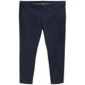 TOM TAILOR Herren Plus - Basic Chino Hose, blau, Uni, Gr. 44/32