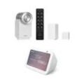 Nuki Smart Lock Pro (4. Gen) + Keypad 2.0 + Door Sensor + Amazon Echo Show 5 (3. Gen)