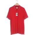 Bugatti Herren Poloshirt, rot, Gr. 56