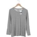 Ulla Popken Damen Langarmshirt, grau, Gr. 42