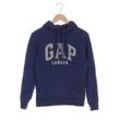 GAP Damen Kapuzenpullover, blau, Gr. 34