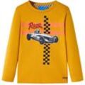 Kinder-Langarmshirt Ocker 92