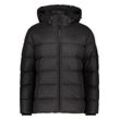 Winterjacke ALIFE & KICKIN "Herren BeatAK A", Herren, Gr. L, schwarz (moonless), 100% Polyester, Jacken, Warme gefütterte Herrenwinterjacke mit abnehmbarer Kapuze