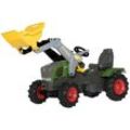 Tretfahrzeug ROLLY TOYS "Fendt 211 Vario", grün, Tretfahrzeuge, Kinder, Kunststoff Kindertraktor mit Lader und Luftbereifung