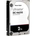 WESTERN DIGITAL HDD-Festplatte "Ultrastar DC HA210 2TB", silber (silberfarben), 2 TB, Festplatten, Bulk