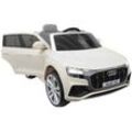 Elektro-Kinderauto JAMARA "Ride-on Audi Q8", weiß, Elektro-Kinderfahrzeuge, KinderB:66cm H:55cm T:108cm, B:66cm H:55cm T:108cm