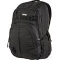 Schulrucksack NITRO "Chase", Gr. B/H/T: 37cm x 51cm x 23cm, schwarz (true schwarz), Polyester, Rucksäcke, Alltagsrucksack, Rucksack für Freizeit, Schule, Arbeit und Reise