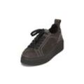 Sneaker MARC O'POLO "mit flauschigem Warmfutter", Damen, Gr. 38, schwarz (schwarz graphite), Obermaterial: 100% Leder (Rind), unifarben, casual, Schuhe