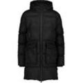 Steppjacke ALIFE & KICKIN "Herren NinoAK A" Gr. L, schwarz (moonless) Herren Jacken lange Jacke mit gefütterter Kapuze und bequemer Schnittform