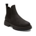 Chelseaboots ROXY "LORENA II BOOT", Damen, Gr. 36, schwarz, Synthetik, sportlich, Schuhe, Stiefelette, Winterschuhe, gefüttert