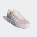 Sneaker ADIDAS SPORTSWEAR "VL COURT BOLD", Gr. 36, rosa (wonder quartz, cloud weiß, cloud weiß), Leder, Synthetik, sportlich, Schuhe, Design auf den Spuren des adidas Gazelle Bold