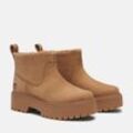 Chelseaboots TIMBERLAND "STONE STREET MID WARM LINED BOOT" Gr. 42, braun (wheat nubuck) Damen Schuhe Stiefelette, Winterschuhe, Ankle Boots, gefüttert