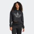 Kapuzensweatshirt ADIDAS ORIGINALS "BLING HOODIE" Gr. L, schwarz Damen Sweatshirts