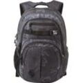 Schulrucksack NITRO "Chase", Gr. B/H/T: 37cm x 51cm x 23cm, grau (forged camo), Polyester, Rucksäcke, Alltagsrucksack, Rucksack für Freizeit, Schule, Arbeit und Reise