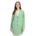 Jackenblazer BETTY & CO "Betty Co Longjacke mit Reverskragen" Gr. 36, grün (peppermint) Damen Blazer Material