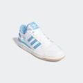 Sneaker ADIDAS ORIGINALS "FORUM LOW CL" Gr. 37, cloud weiß, team light blau, weiß Schuhe