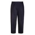 Chinohose TOMMY HILFIGER CURVE "CRV SLIM STRAIGHT CO CHINO" Gr. 46, N-Gr, blau (desert sky), Damen, Obermaterial: 65% Baumwolle, 33% Lyocell, 2% Elasthan, unifarben, Hosen, mit Logoprägung