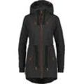 Winterjacke ALIFE & KICKIN "Damen CharlotteAK A", Damen, Gr. L, schwarz (moonless dots), 100% Polyester, Jacken