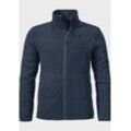 Fleecejacke SCHÖFFEL "Fleece Jacket Aurora M" Gr. 48, blau (8820, blau) Herren Jacken