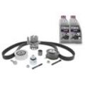 VAICO Wasserpumpe + Zahnriemensatz EXPERT KITS mit Anbaumaterial für SKODA VW SEAT CUPRA AUDI CITROËN MERCEDES-BENZ VAG 03L121011CX 03L121011V 03L1210