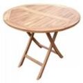 Tisch Woodie 90 cm rund Teak