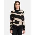 Betty Barclay Strickpullover Damen gemustert, schwarz