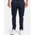 Indicode Cargohose Herren Baumwolle, marine