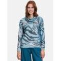 Betty Barclay Strickpullover Damen gemustert, blau