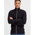 BLEND Strickjacke Herren Baumwolle, schwarz