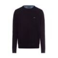 Fynch-Hatton Strickpullover mit Cashmere-Anteil Herren, marine